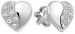 Soliter Brilio Silver Ezüst fülbevaló Szív 436 001 00432 04