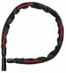 TRELOCK BC 115 integrált, kulcsos láncos zár, 110 cm x 4 mm, fekete