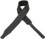 Levy's Ebony 2.5 Black Curea de chitară