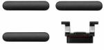 Apple iPhone 8 Plus - Hangerő + Bekapcsolás + Néma Üzemmód Gombok Szett (Space Gray), Space Gray