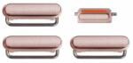 Apple iPhone 6S Plus - Bekapcsoló + Hangerő + Csendes Gombok (Rose Gold), Rose Gold