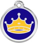 Red Dingo Rozsdamentes királyi korona mintás acél biléta - falatozoo