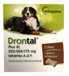 vetoquinol Drontal Dog Flavour XL 525 504 175 mg 2 Comprimate