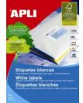 APLI Etichete autoadezive Apli, 44/A4, 4400 buc