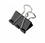 Volum Clipsuri metalice negre, 25mm, 12 buc/cutie