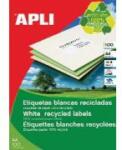 APLI Etichete autoadezive Apli, din hartie reciclata, 14/A4, 1400 buc