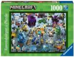 Ravensburger Challenge Puzzle: Minecraft 1000 de piese (2417188) Puzzle