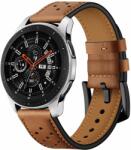 Huawei Watch GT 3 Pro (46 mm) okosóra szíj - TECH-PROTECT Leather barna bőr szíj (22 mm szíj szélesség)