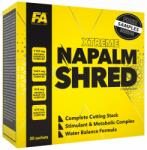 FA Engineered Nutrition Fa - Xtreme Napalm Shred - Termogenikus Zsírégető Pakk - 30 Tasak