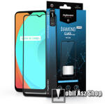 MyScreen Realme C11, C12, C21, MYSCREEN DIAMOND GLASS LITE EDGE üvegfólia, 9H, Full, Fekete