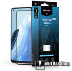 MyScreen Oppo Reno7 5G, Find X5 Lite, MYSCREEN DIAMOND GLASS LITE EDGE üvegfólia, 9H, Full, Fekete