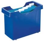 Leitz Függőmappa tároló, műanyag, 5 db függőmappával, Leitz Plus, kék