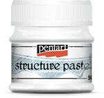  Pentart struktúrpaszta 50 ml, fehér 835 - 3D hatáshoz és textúra készítéshez (835)
