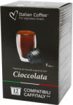 Italian Coffee Ciocolata Calda, 72 capsule compatibile Cafissimo Caffitaly Beanz, Italian Coffee (CC12-72)