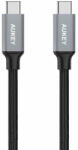 AUKEY CB-CD5 Cablu USB 1 m USB 2.0 USB C Negru, Gri (CB-CD5)