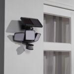 Luxform Lampă solară LED grădină Security La Rioja PIR cu senzor negru 23159.000. 00 (441759)
