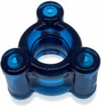 OXBALLS Heavy Squeeze Weighted Ballstretcher Space Blue Inel pentru penis