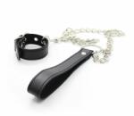 Kiotos Leather Buckle Ring with Leash