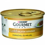 Gourmet Gold 85g Szósz Csirke + Máj - krizsopet