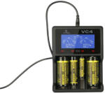 XTAR VC4 Li-ion Ni-MH multi akkumulátor töltő