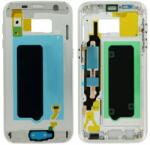 Samsung Galaxy S7 G930F - Ramă Frontală (White) - GH96-09788D Genuine Service Pack, White