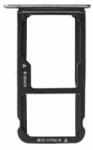Huawei P10 Lite - Slot SIM (Black) - 51661EPF Genuine Service Pack, Black