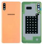 Samsung Galaxy A70 A705F - Carcasă Baterie (Coral) - GH82-19796D, GH82-19467D Genuine Service Pack, Coral