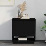 vidaXL Servantă, negru, 70x41x75 cm, PAL (809540) Comoda