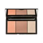 KORRES Бронзираща палитра Бронзант Хайлайтър Руж, Korres Island Bronze Palette Sun-Kissed Look Sunset Peach 10gr