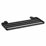 Bemeta Nero törölközőtartó 500x20x205 mm, matt fekete 135002180 (135002180)
