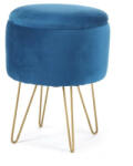 AKORD Design puff tárolóval - Akord Furniture - kék