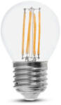 V-TAC Bec LED 6W, Filament, E27, G45, Clear Cover, 6400K (11055-)