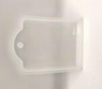  Szilikon öntőforma átlátszó - címke 6, 8*9*1, 2cm (38175)