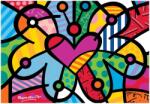 Bluebird Puzzle - Puzzle Britto - Heart butterfly - 2 000 piese