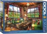 EUROGRAPHICS - Puzzle Davison: Cozy Cabin - 1 000 piese