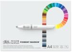 Winsor & Newton Bloc hartie Pigment Marker Winsor & newton, 29.7 x 42 cm (A3), 75 g/mp, 50 coli