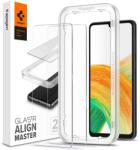 Samsung Spigen AlignMaster Samsung Galaxy A33 5G Tempered kijelzővédő fólia (2db) (AGL04296)