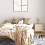 vidaXL Dulapuri de perete, 2 buc. , 45x30x35 cm, lemn masiv de pin (813436) Raft