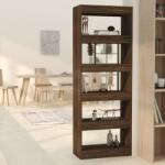 vidaXL Bibliotecă/Separator cameră, stejar maro, 60x30x166 cm, PAL (813610) Biblioteca