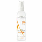 A-DERMA - Spray protectie solara pentru piele sensibila Protect SPF 50+ A- Derma Spray 200 ml - hiris