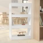 vidaXL Bibliotecă/Separator cameră, alb, 60x30x103 cm, PAL (811655) Biblioteca