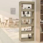 vidaXL Bibliotecă/Separator cameră, stejar sonoma, 60x30x166 cm, PAL (811676) Biblioteca