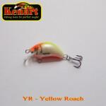 Kenart Vobler KENART Hunter Floating, 2cm/1.5gr, YR, Yellow Roach (HU2F-YR)