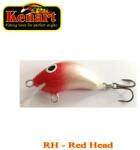 Kenart Vobler KENART Hunter Floating, 2cm/1.5gr, RH, Red Head (HU2F-RH)