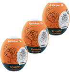 Satisfyer Masturbator Egg Set Crunchy 3 pack