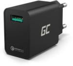 Green Cell 18W USB 5V/2.4A 9V/2.0A 12V/1.5A hálózati töltő/adapter gyári