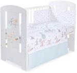 BabyLion 3 részes ágyneműhuzat szett - Menta - nyuszi és barátai