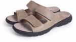 Vlnka Papuci din piele pentru bărbați Marek - maro mărimi încălțăminte adulți 45 (15-00385-45)