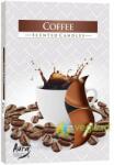 BISPOL Set Lumanari Tip Pastila Aroma Cafea 6 buc