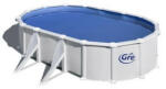 GRE fehér ovális medence 610x 375x132 cm (PROV618)